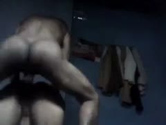 Disrespectful dilettante A Bangla wifey is severely twat-nailed from behind.